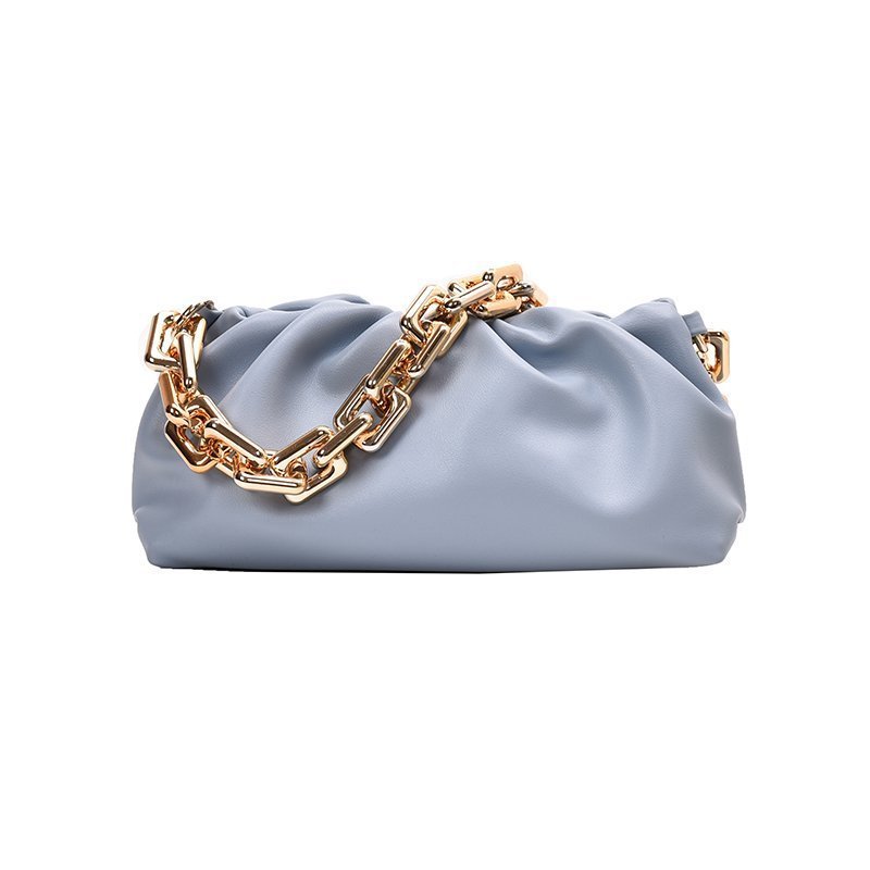 New Pleated Chain Shoulder Bag