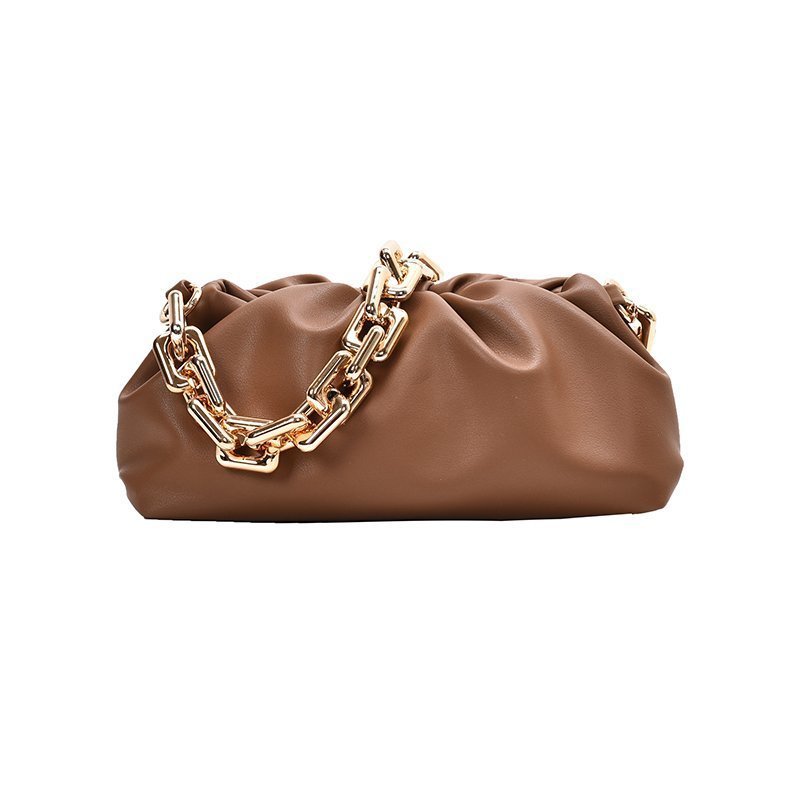 New Pleated Chain Shoulder Bag