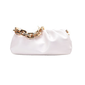 New Pleated Chain Shoulder Bag