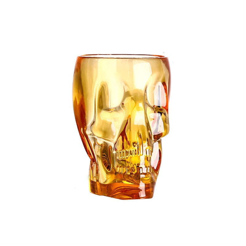 Skull Head Glass Creative Cocktail Glass-Aria Doejay