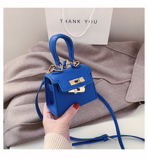 Mini One Shoulder Handbag Stereotype Crossbody Small Square Bag-Aria Doejay