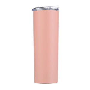 Skinny Tumbler Thermos Beer Wine Mug With Straws-Aria Doejay