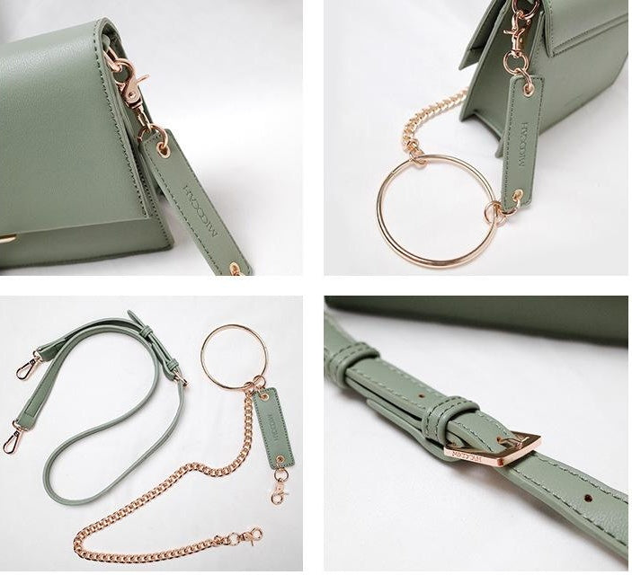 Metal Buckle Envelope Bag Single Shoulder Bag Messenger Bag