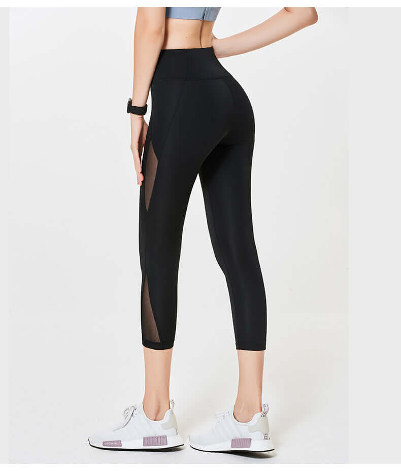 Women's Hip-lifting Fitness Pants Stretch Tights Sports Leggings-Aria Doejay