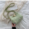 New Trendy Korean Messenger Bag Fashion Lace Shoulder Bag Bucket Bag