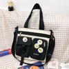 Japan Style Kawaii Women Shoulder Bags Waterproof Nylon-Aria Doejay