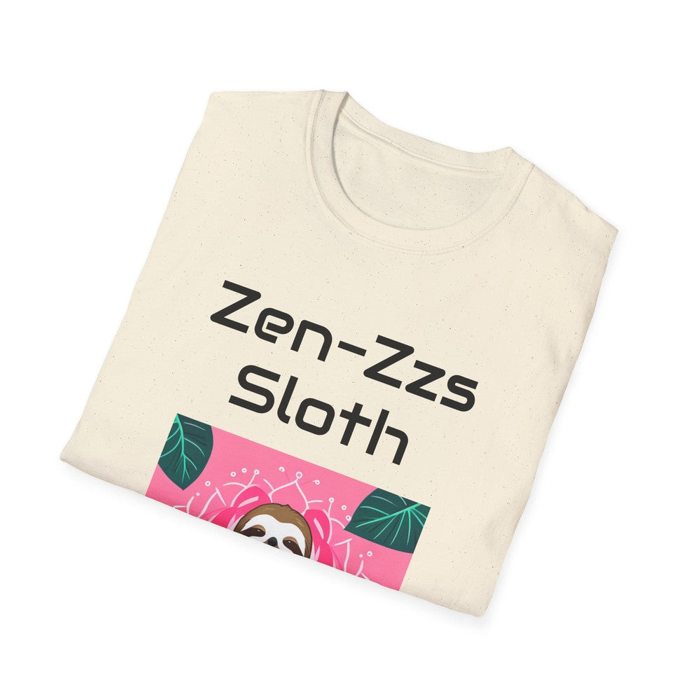 super comfy zen zzz sloth tee