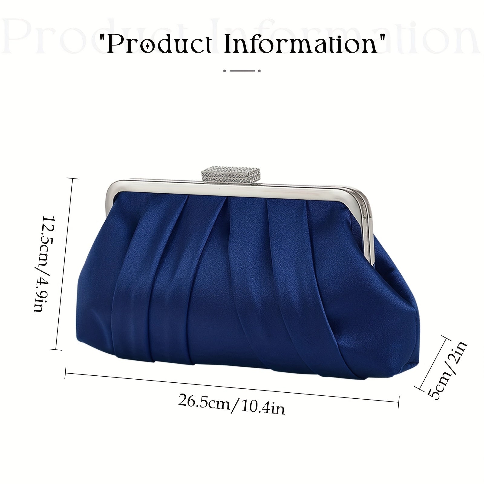 Elegant Velvet Clutch Handbag - Detachable Shoulder Strap, Polyester Lining, Simple Design, Stylish Evening Bag for Women - Perfect for Parties, Weddings, and Formal Events