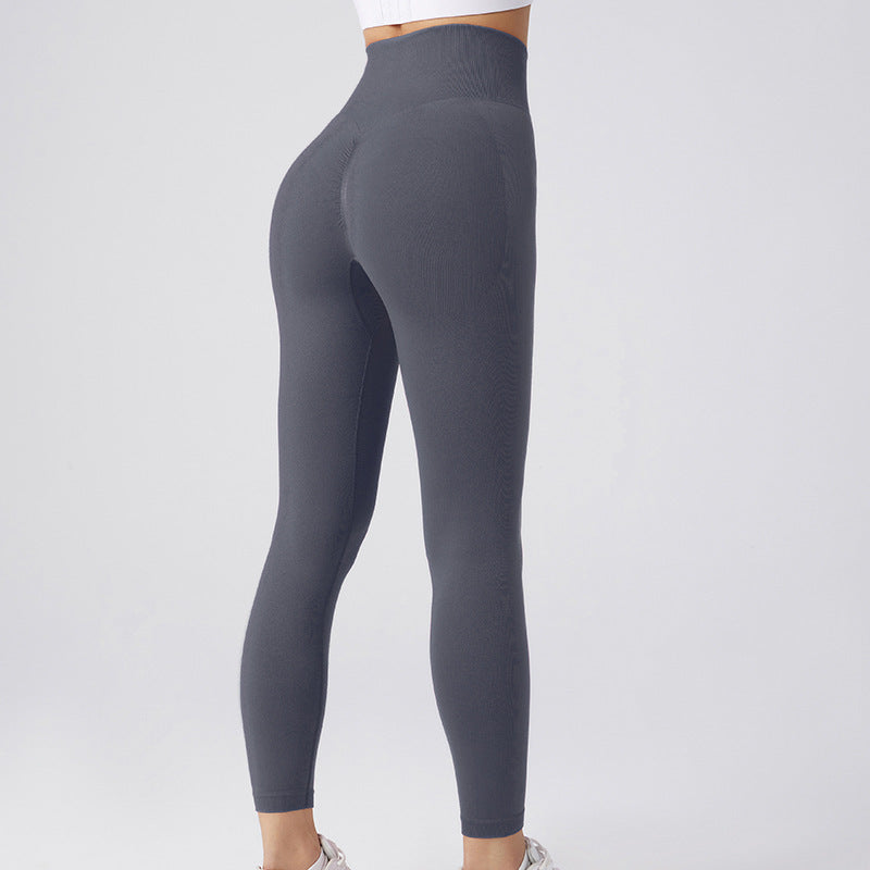 Seamless Leggings Yoga Pants Tummy Control Workout Running Yoga Leggings For Women-Aria Doejay