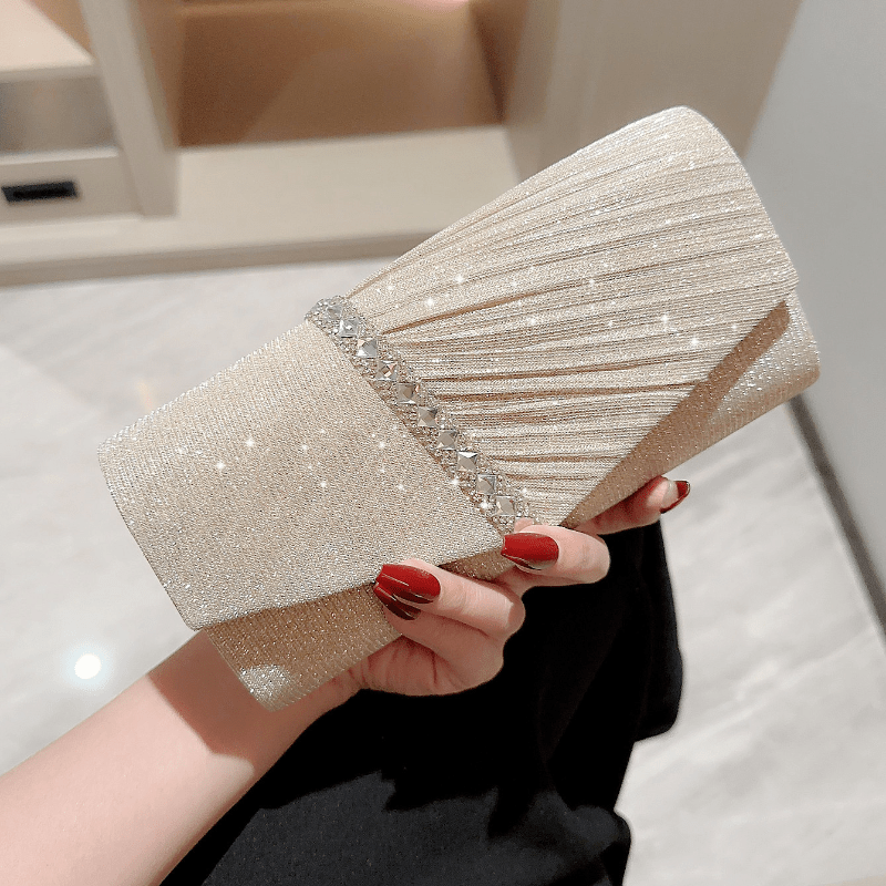 Mini Clutch Bag, Simple And Elegant Design Bag For Evening Party Or Formal Occasion