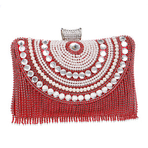 Ladies Banquet Bag Tassel Evening Bag