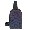 Luminous Geometric Rhombus Bag, Shoulder Bag, Chest Bag