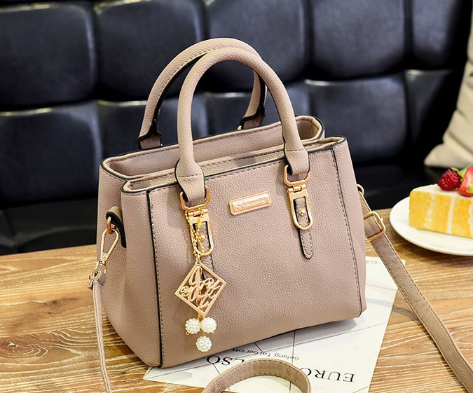 Bulky Leather Shoulder Bag