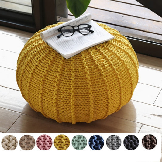 Home Decor Hand Knitted Lazy Sofa Pouf-Aria Doejay