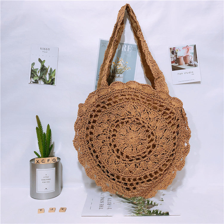 Net Woven Bag Women Bag Straw Woven Bag