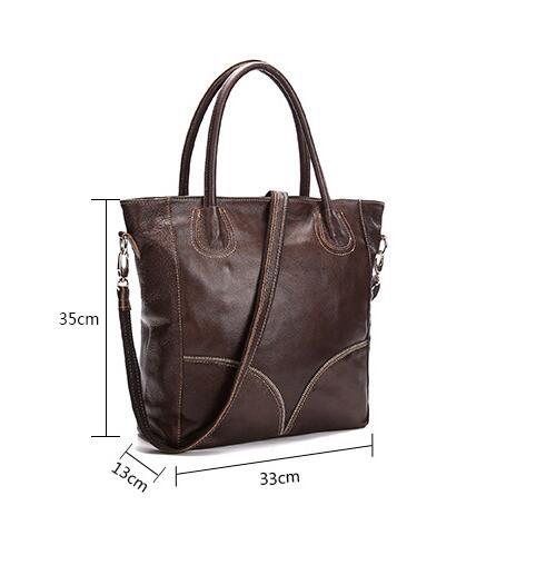 Manufacturers Selling Leather Bags Leather Handbag Tote Bag Leisure Shopping Bags Wholesale Large Capacity-Aria Doejay