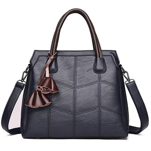 Large-capacity shoulder bag mother bag retro tote diagonal bag