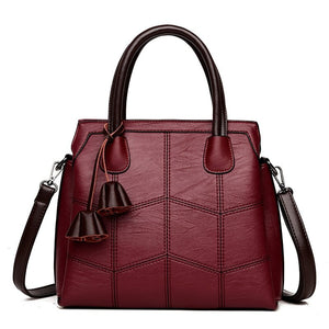 Large-capacity shoulder bag mother bag retro tote diagonal bag