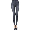 High Waisted Jeggings - Denim Leggings-Aria Doejay