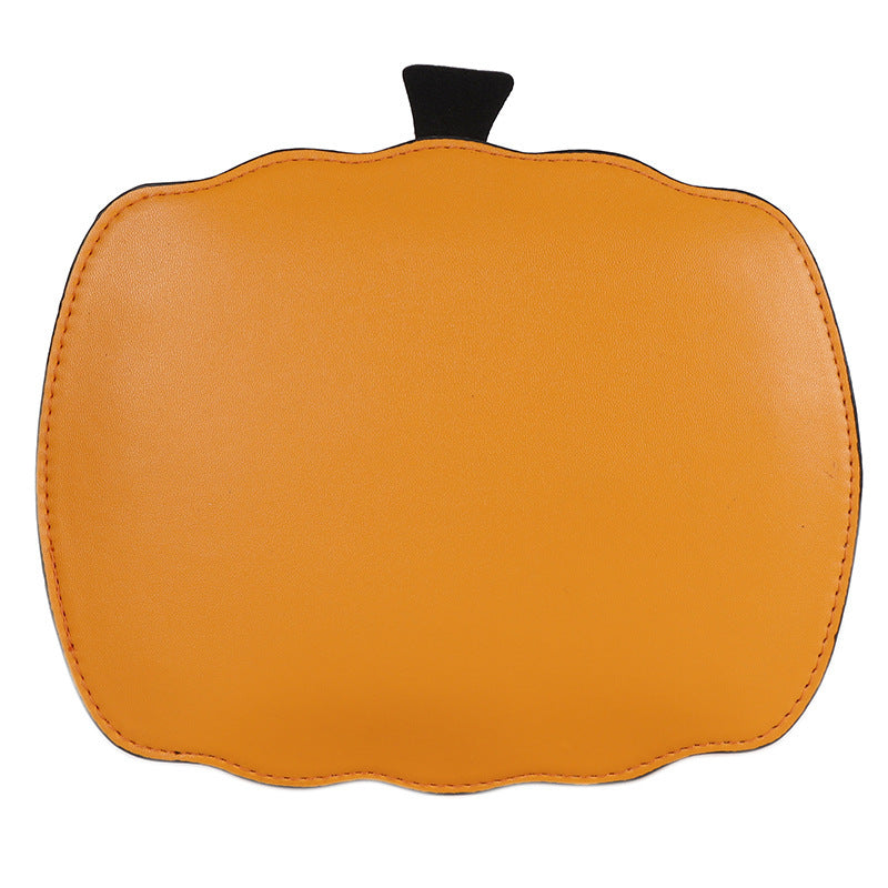 Super Fire Spoof Pumpkin Bat Pu Crossbody Bag