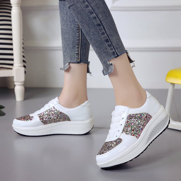 New sequin sneakers-Aria Doejay