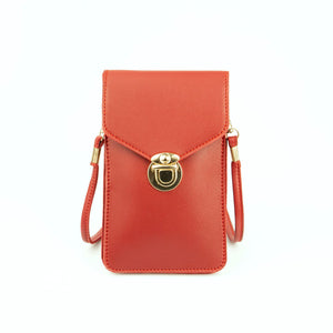 Touchable PU Leather Change Bag