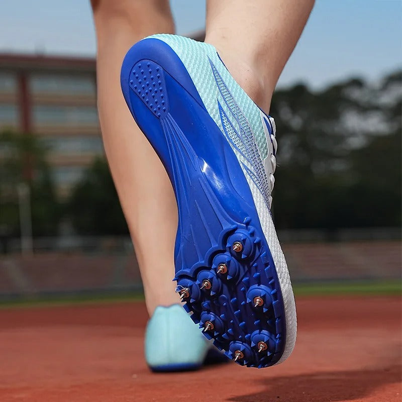 Male And Female Students Professional Competition Sports Track And Field Spiked Shoes