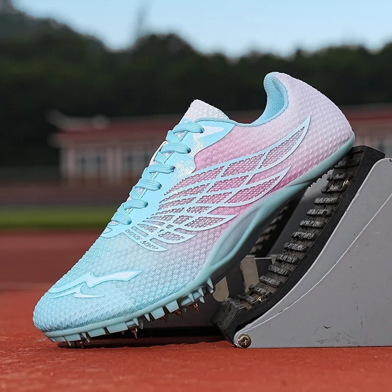 Male And Female Students Professional Competition Sports Track And Field Spiked Shoes