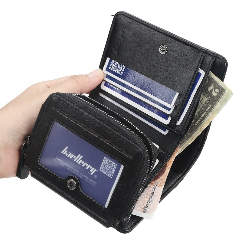 Men's Wallet Short Business Multi Card Slots Wallet