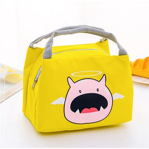 Portable Insulated Lunch Bag Box Picnic Tote Bag