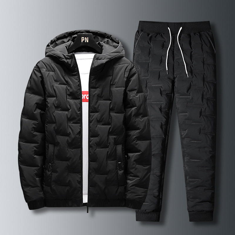 Men's Autumn And Winter Suits New Down Padded Jackets-Aria Doejay