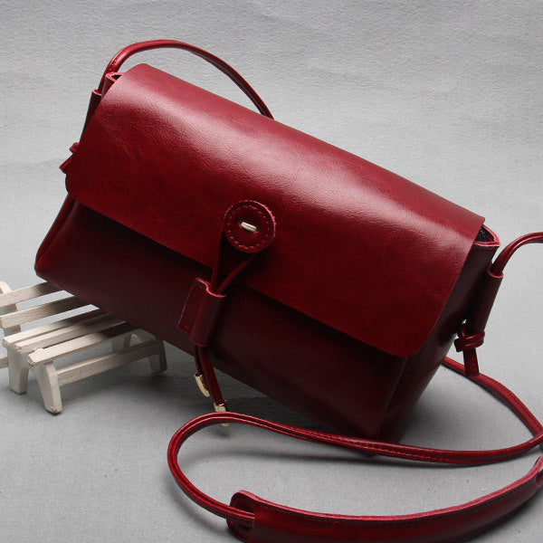 Leather bag bag buttons Korea 2015 new fashion shoulder bag ladies bags wholesale cross retro trend-Aria Doejay