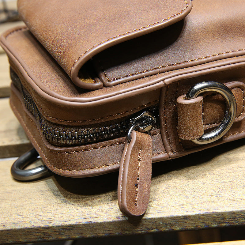 Men's multifunctional messenger bag