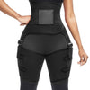 Sports Waist Belt Adjustable One-piece Girdle Leg Straps-Aria Doejay