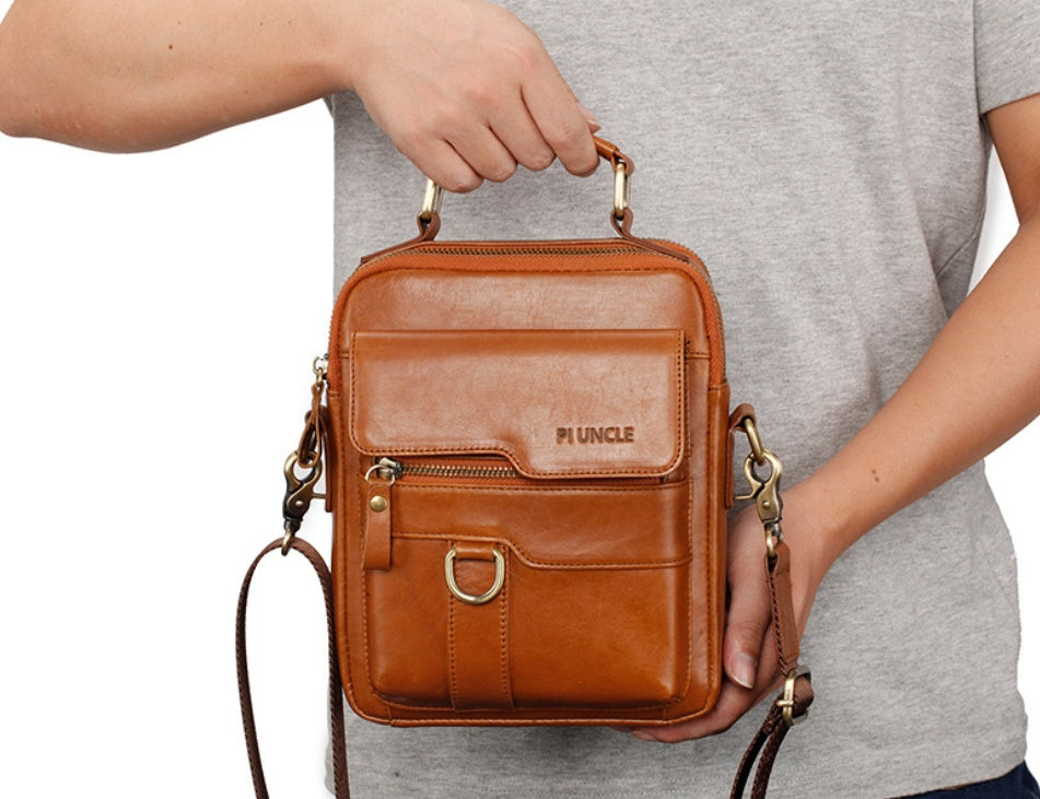 Leather Shoulder Crossbody Bag Casual Retro