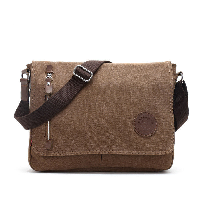 New canvas bag men's shoulder bag