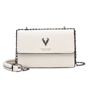 Fashion versatile chain messenger bag