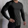 Men Gym Shirt Quick Dry Gym Fitness Training Running T-Shirt-Aria Doejay