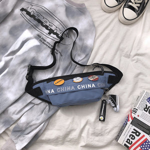 New Waist Bag Shoulder Bag Men's Casual