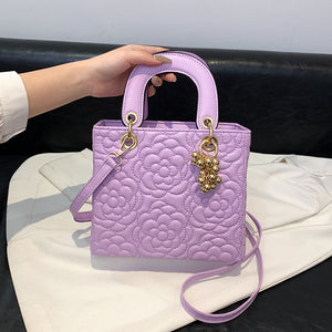 Women's Fashionable Embroidered Shoulder Handbag