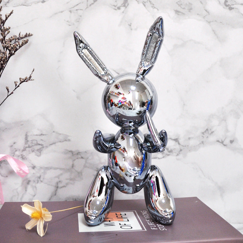 Balloon rabbit home decor items-Aria Doejay