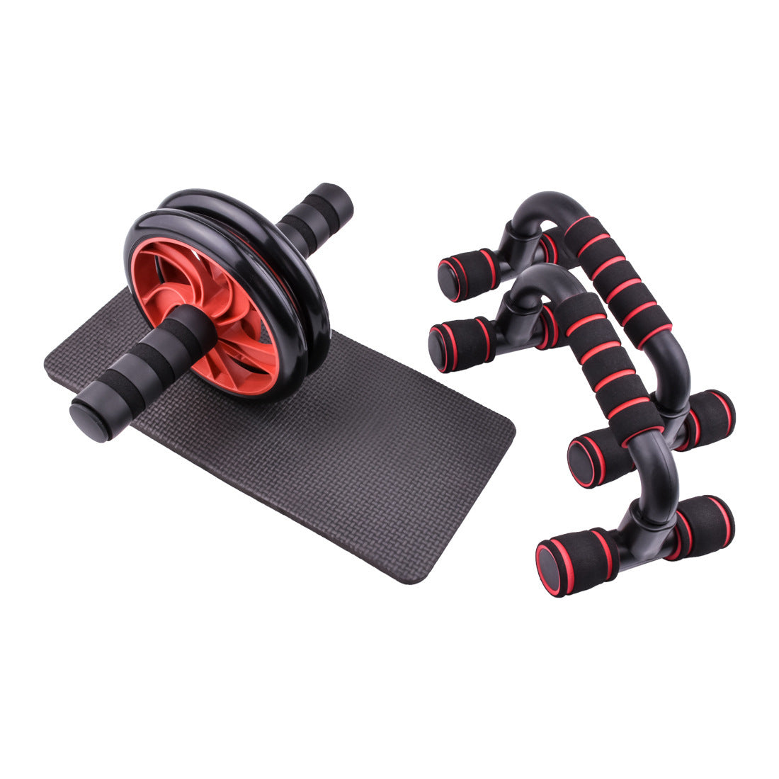 I-Shaped Push Up Bracket Double Abdominal Fitness Equipment-Aria Doejay