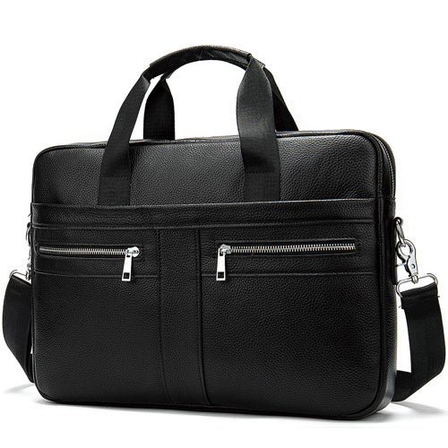 Men's leather briefcase