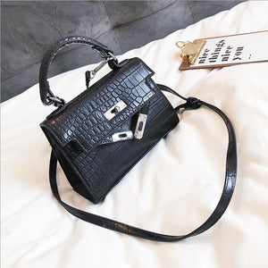 Korean version female bag casual hand bag fashion bag leather bag