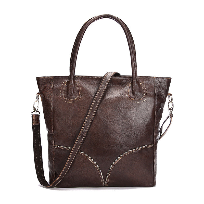 Manufacturers Selling Leather Bags Leather Handbag Tote Bag Leisure Shopping Bags Wholesale Large Capacity-Aria Doejay