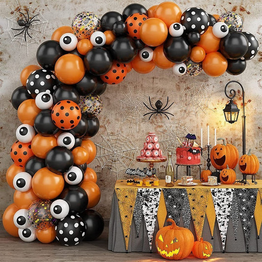 Halloween Party Decor Latex Balloons Set-Aria Doejay