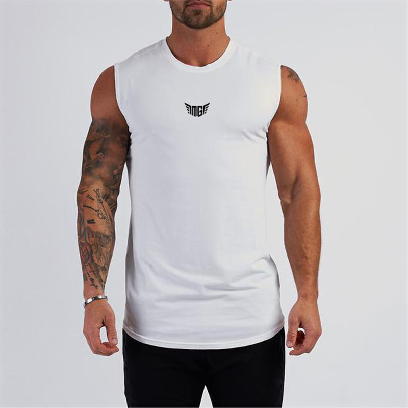 Fashion Men's Fitness Vest T-shirt-Aria Doejay