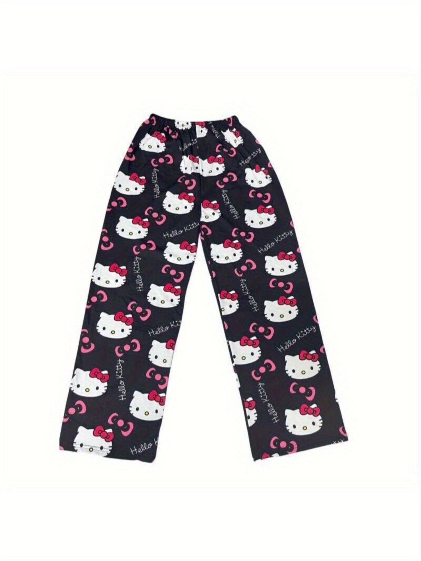 Authorized Kitty Pajamas Pants Sanrio Anime Women's Pajama Pants Cartoon Couple Home Sleepwear Trousers Leisure Home Clothing