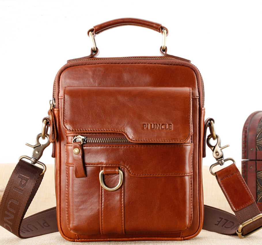 Leather Shoulder Crossbody Bag Casual Retro