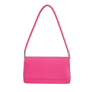 New Trendy Retro Textured Shoulder Bag